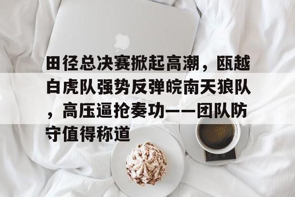 九游官网网页版田径总决赛掀起高潮，瓯越白虎队强势反弹皖南天狼队，高压逼抢奏功——团队防守值得称道的简单介绍